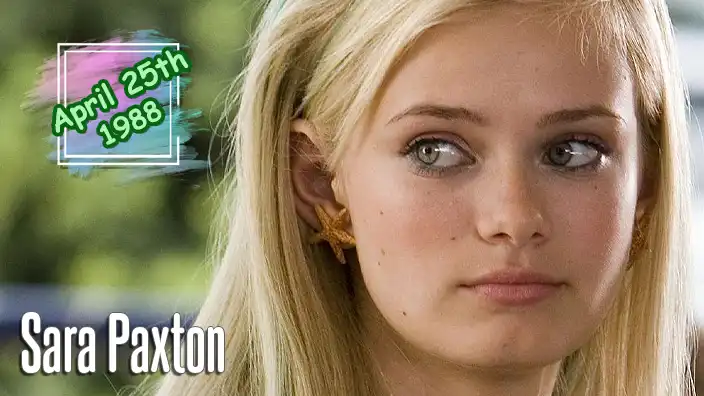 Sara Paxton