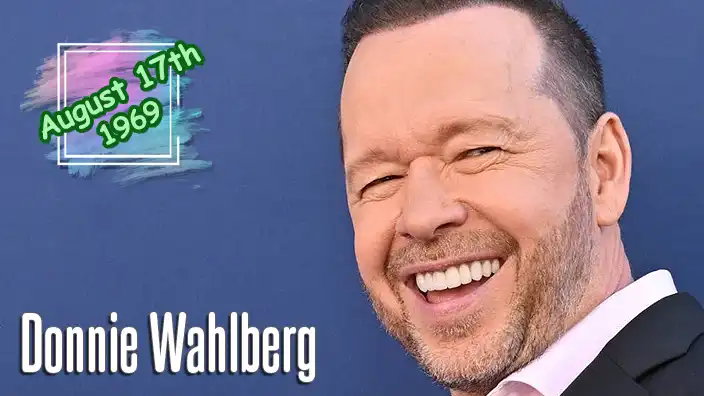 Donnie Wahlberg – Multi-talented actor and singer starring in Blue Bloods and member of New Kids on the Block.