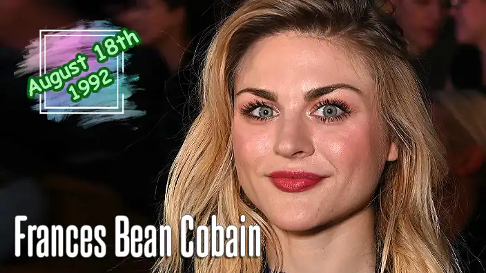 Frances Bean Cobain is an artist, model and producer and the only child of Kurt Cobain and Courtney Love.