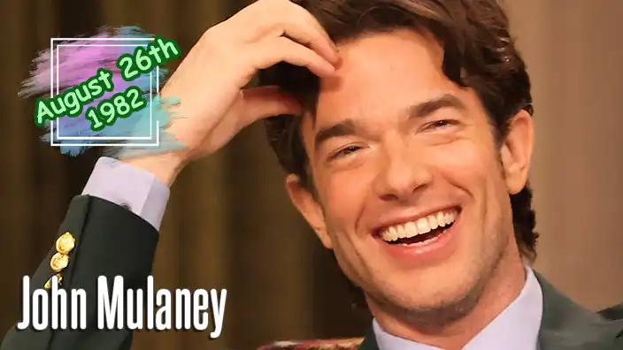 John Mulaney – Emmy Award-winning stand-up comedian and former writer for Saturday Night Live.