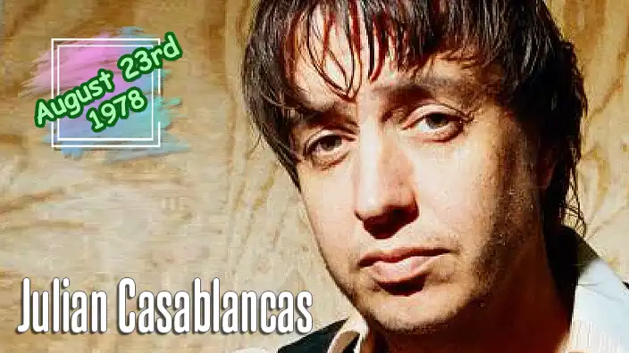 Julian Casablancas - Renowned rock musician best known as the frontman and primary songwriter of the Grammy-winning indie rock band The Strokes.
