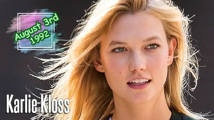 Karlie Kloss – World-renowned supermodel, former Victoria's Secret Angel, and founder of the "Kode with Klossy" charity.
