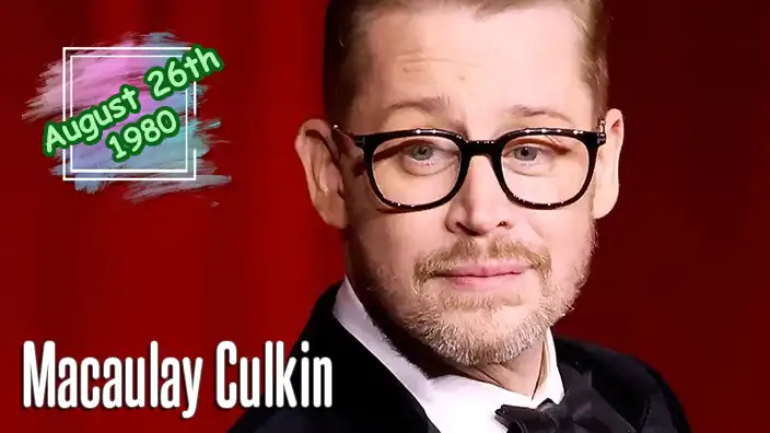 Macaulay Culkin – Iconic former child star best known for playing Kevin McCallister in the Home Alone series.