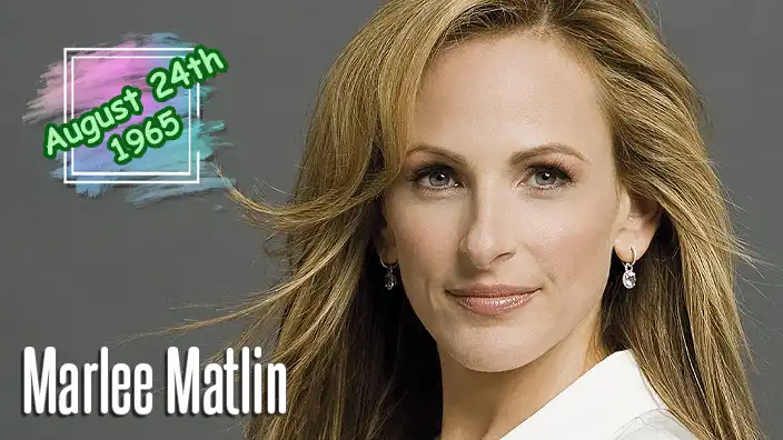 Marlee Matlin: The Academy Award-winning actress from Children of a Lesser God and CODA