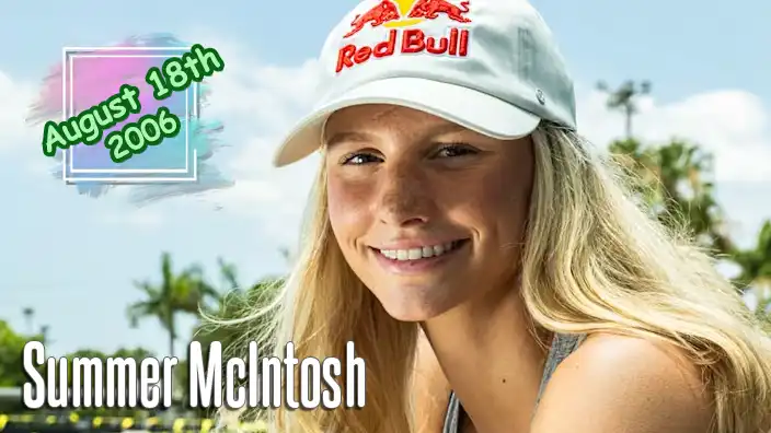 Summer McIntosh – A Canadian Olympic swimming champion and world-record holder who became an international star as a teen.