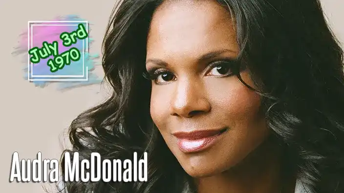 Audra McDonald, the award-winning American actress and singer who holds the record for the most Tony Award wins by a performer.