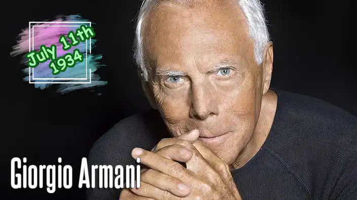 Celebrate Giorgio Armani's birthday and discover the legendary designer whose timeless fashion transformed luxury menswear around the world.