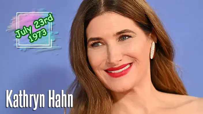 Kathryn Hahn – A versatile and beloved actress who transitioned from brilliant comedic supporting roles to leading powerhouse projects, including Marvel's WandaVision, Agatha All Along, and Glass Onion
