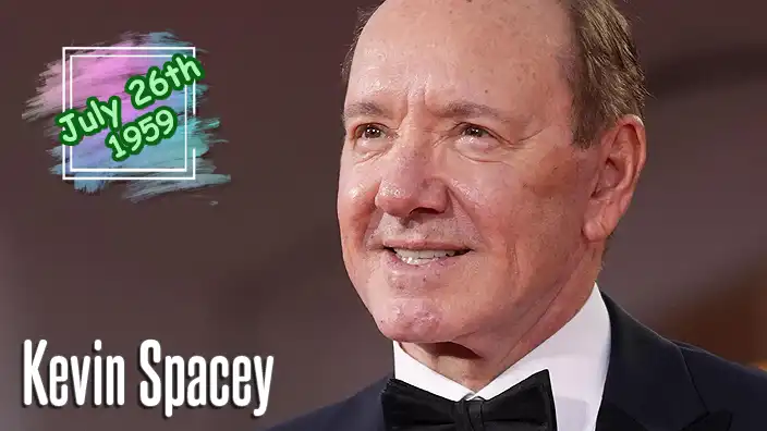 Kevin Spacey - the highly decorated character and lead actor of stage and screen.