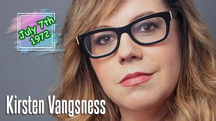 Kirsten Vangsness smiles during a public appearance, celebrating her birthday and her beloved role as Penelope Garcia on Criminal Minds.