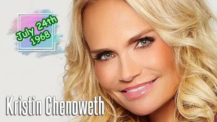 Kristin Chenoweth – A theatrical powerhouse and vocal virtuoso who won a Tony Award for You're a Good Man, Charlie Brown and cemented her musical theater legacy by originating Glinda the Good Witch in Broadway's Wicked.