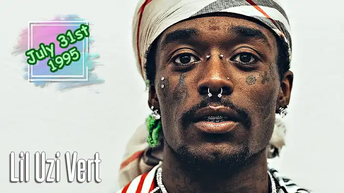 Lil Uzi Vert — Highly influential trap and emo-rap artist known for tracks like "XO Tour Llif3".