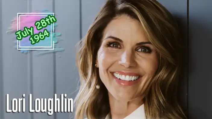 Lori Anne Loughlin, the American actress. From 1988 to 1995, she played Rebecca Donaldson Katsopolis on the ABC sitcom Full House, and reprised the role for its Netflix sequel Fuller House.