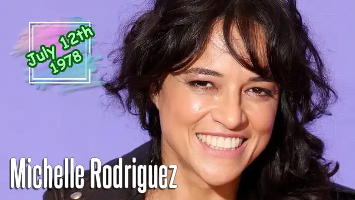 Michelle Rodriguez, the actress known for her action-packed roles in The Fast and the Furious, Avatar, and Resident Evil.