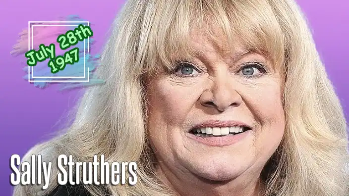 Sally Anne Struthers - an American actress and activist. She is known for her portrayal of Gloria Stivic, the daughter of Archie and Edith Bunker on the sitcom All in the Family.