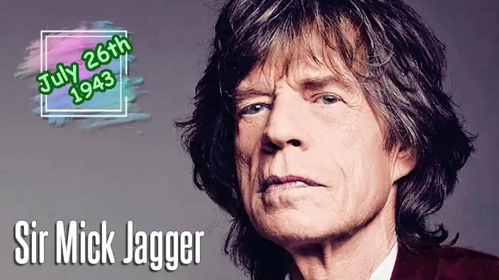 Sir Mick Jagger
