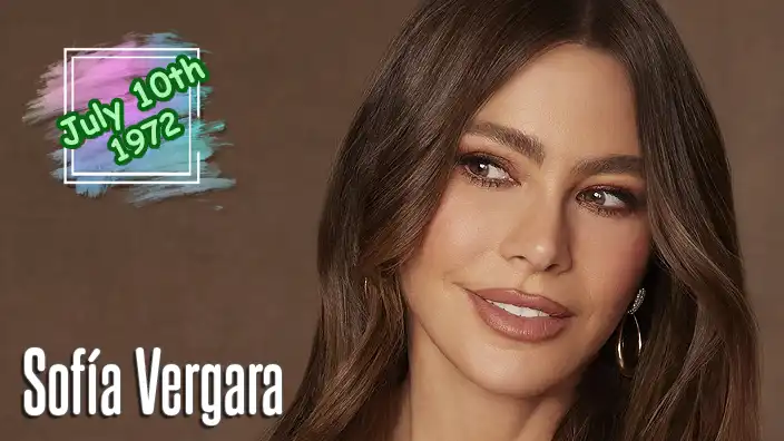 Sofía Vergara, Emmy-nominated actress and producer, best known for her unforgettable role as Gloria on Modern Family.