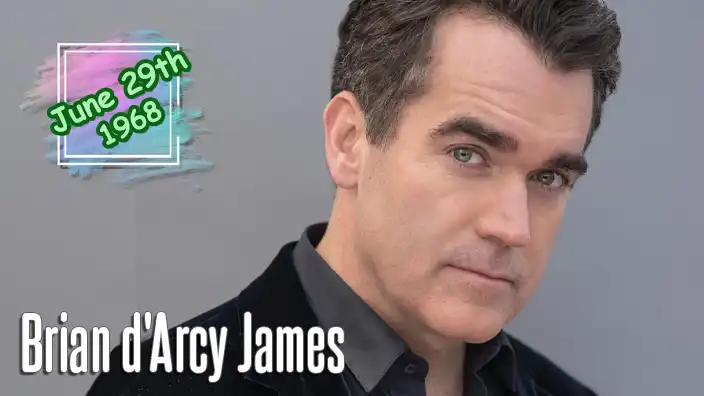Brian d'Arcy James, acclaimed Broadway and film actor known for Hamilton, Spotlight, and Shrek the Musical, in a portrait.