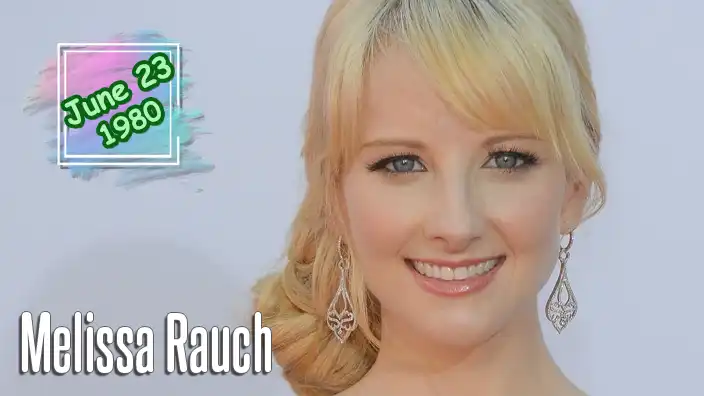 Celebrate Melissa Rauch's birthday with a look at her journey from stand-up comedy to becoming Bernadette on The Big Bang Theory and a star of Night Court.