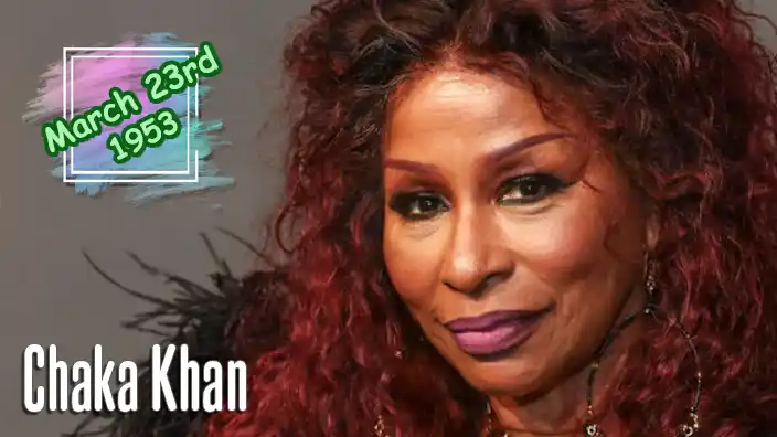 Chaka Khan has been entertaining us brilliantly for some years.