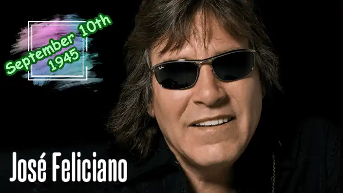 José Feliciano – Legendary Puerto Rican singer-songwriter best known for his timeless holiday classic "Feliz Navidad".