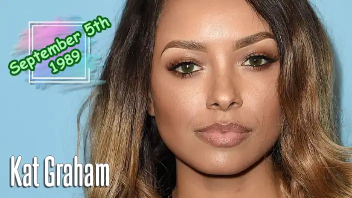 Kat Graham – Actress, singer, and dancer best known for starring in The Vampire Diaries.