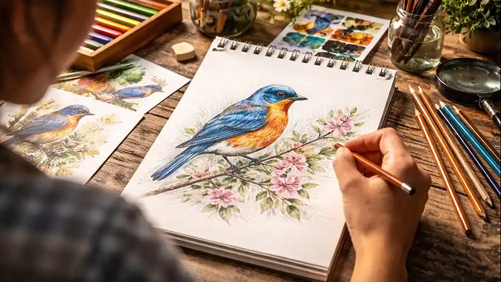 Draw a Picture of a Bird Day