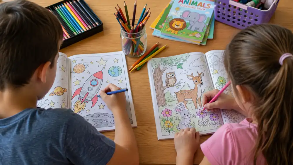 National Coloring Book Day