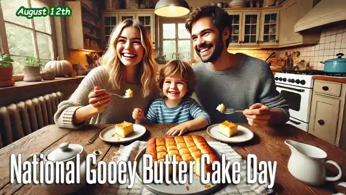 Indulge in the rich, sweet, and buttery world of Gooey Butter Cake on National Gooey Butter Cake Day. Discover the origins and unique qualities of this delectable dessert.