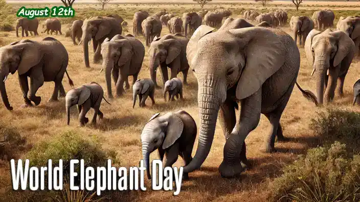 Explore the majesty of elephants, the largest land animals on Earth, known for their intelligence, memory, and social bonds. Learn about the challenges they face on World Elephant Day.