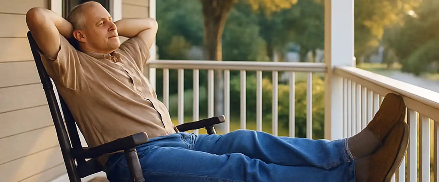 The Porch is a great place to celebrate National Relaxation Day