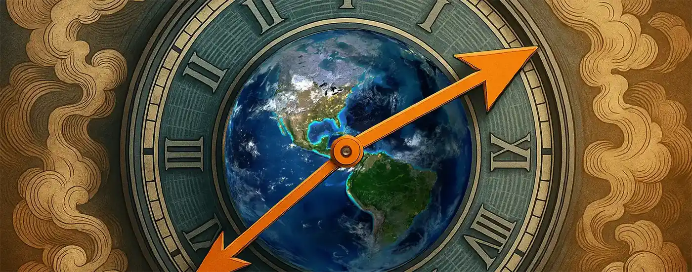 The World Moving Backwards