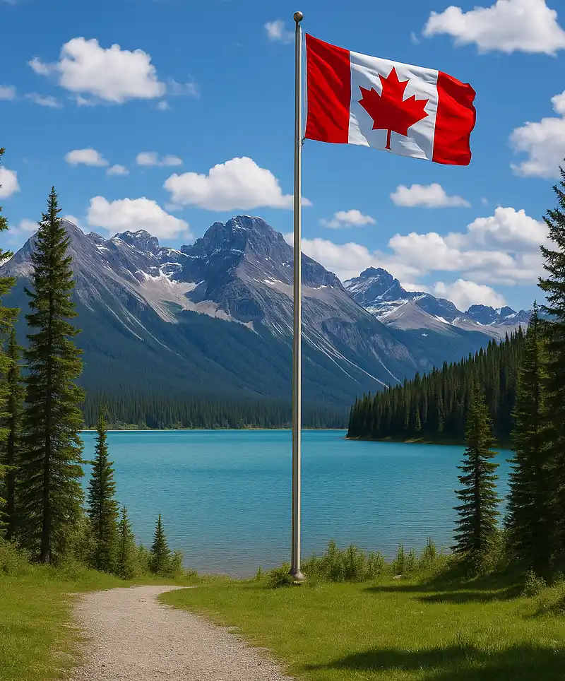 Canada enjoys such beautiful scenery.