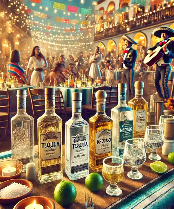 Tequila a part of a festival in Mexico