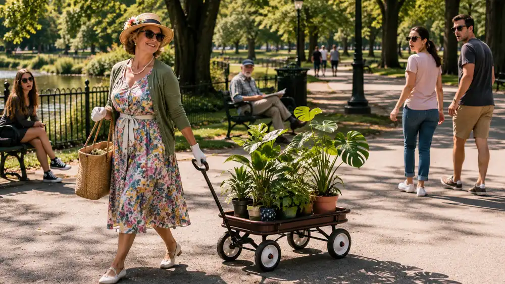 Take Your Houseplant For A Walk Day