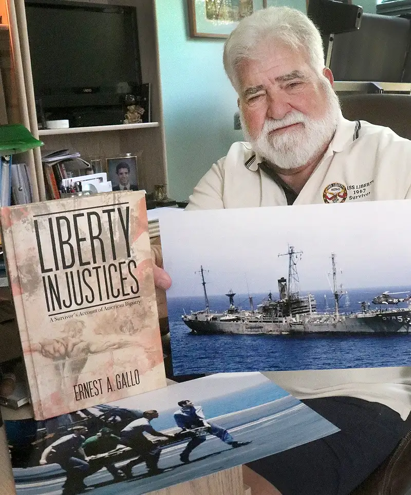 USS Liberty was mistakenly attacked by Israel.  USS Liberty Remembrance Day.