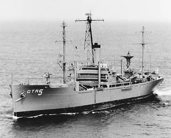 USS Liberty before the fateful attack