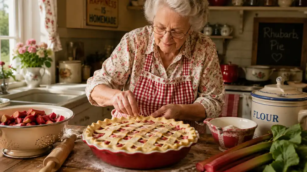 National Strawberry Rhubarb Pie Day