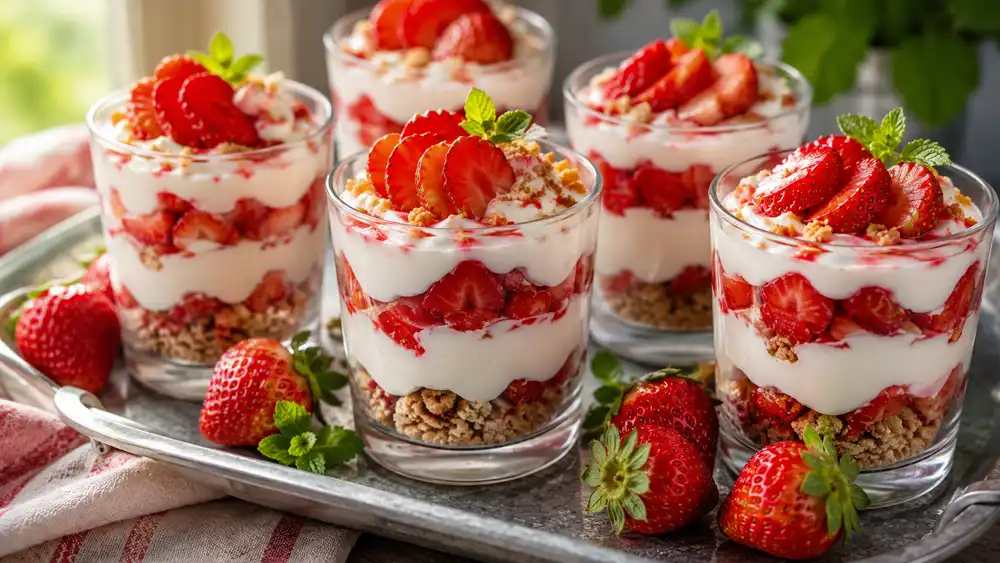 National Strawberry Parfait Day