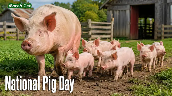 National Pig Day