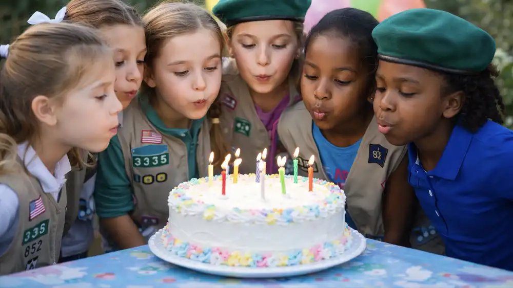The Girl Scouts' Birthday