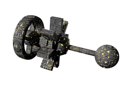 National Space Day A Space Station on a transparent background