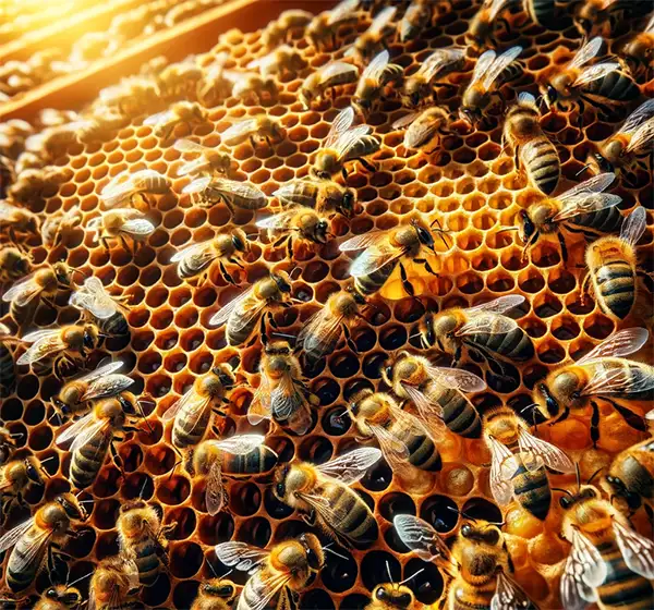 Buzzing with industry, bees help polinate our planet. Without them, and others of their ilk, we are doomed. Bees in their hive need us on point beyond the hive.