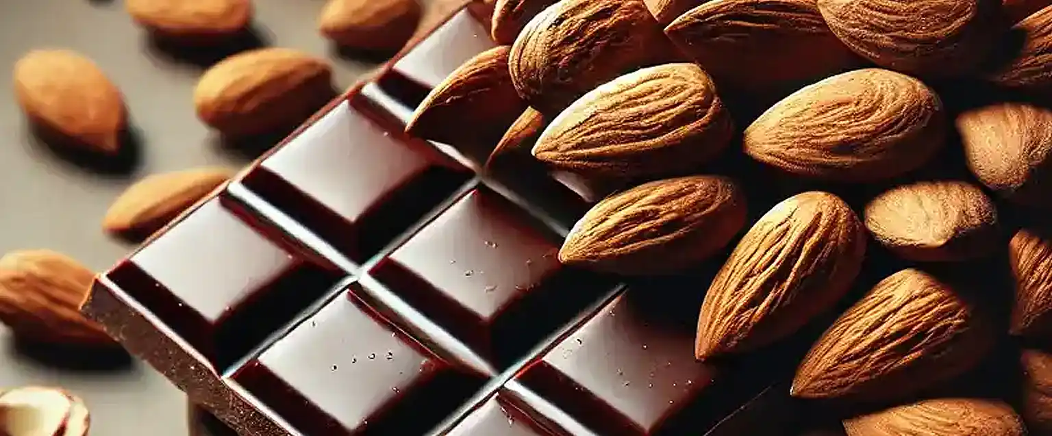 Bittersweet Chocolate and Almonds go so well together. Celebrate National Bittersweet Chocolate with Almonds Day.