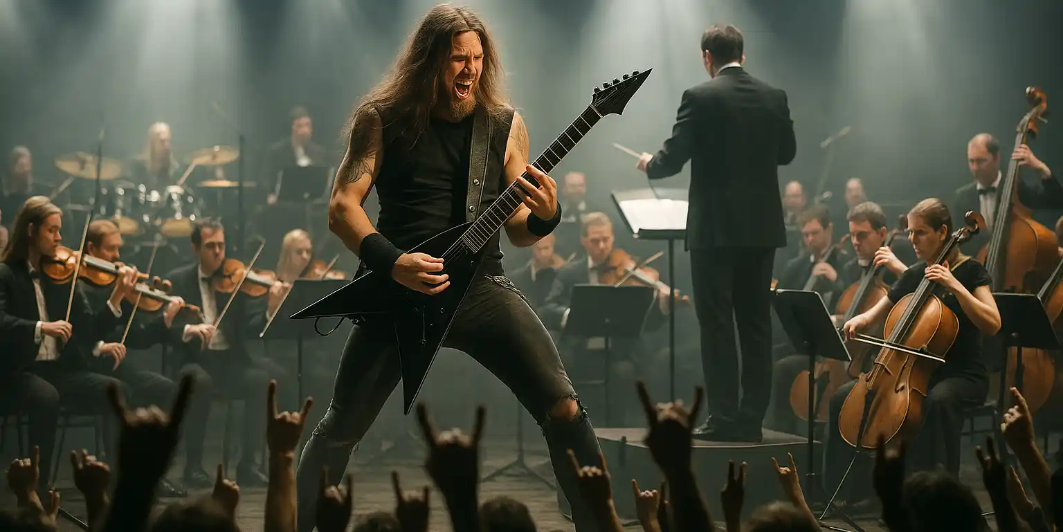 A Rocker leads the Symphony on Symphonic Metal Day Symphonic Metal Day - A whole new sound for the Symphony.