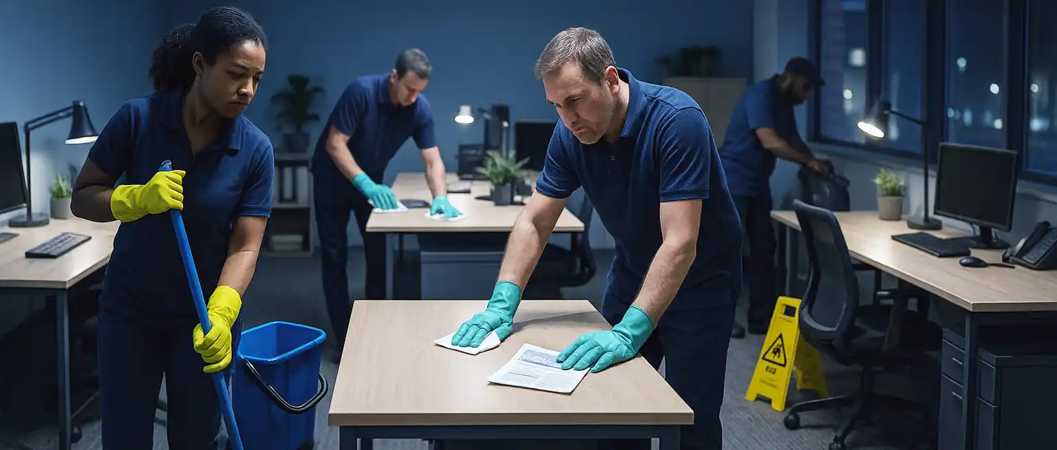 Celebrating National Custodial Worker Recognition Day, these folks are hard at work. Your Office is clean and bright in the morning because of Custodial Workers.