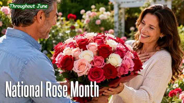 National Rose Month