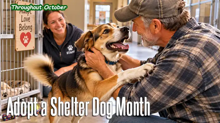 Adopt a Shelter Dog Month